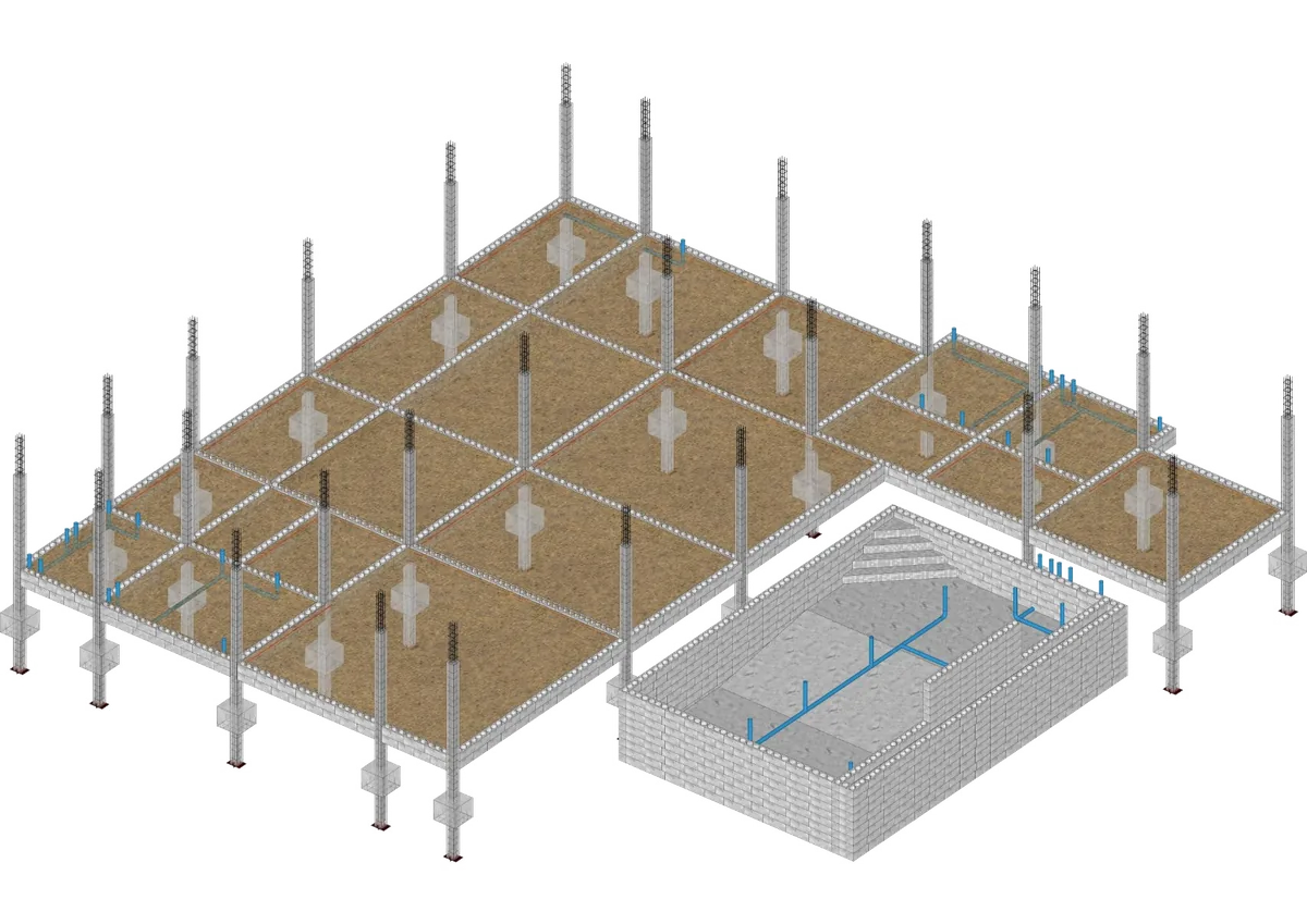 Foundation step 2: breathable air gap